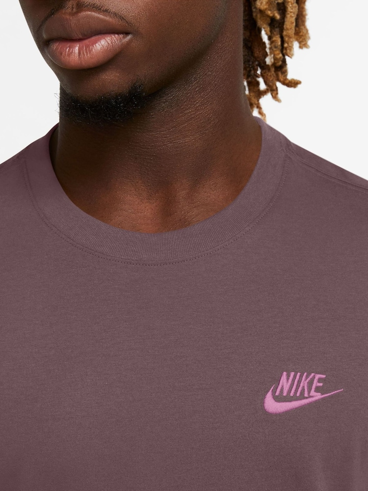 Nike Tattoo Brown Short Sleeve Club T-Shirt - Image 3 of 3