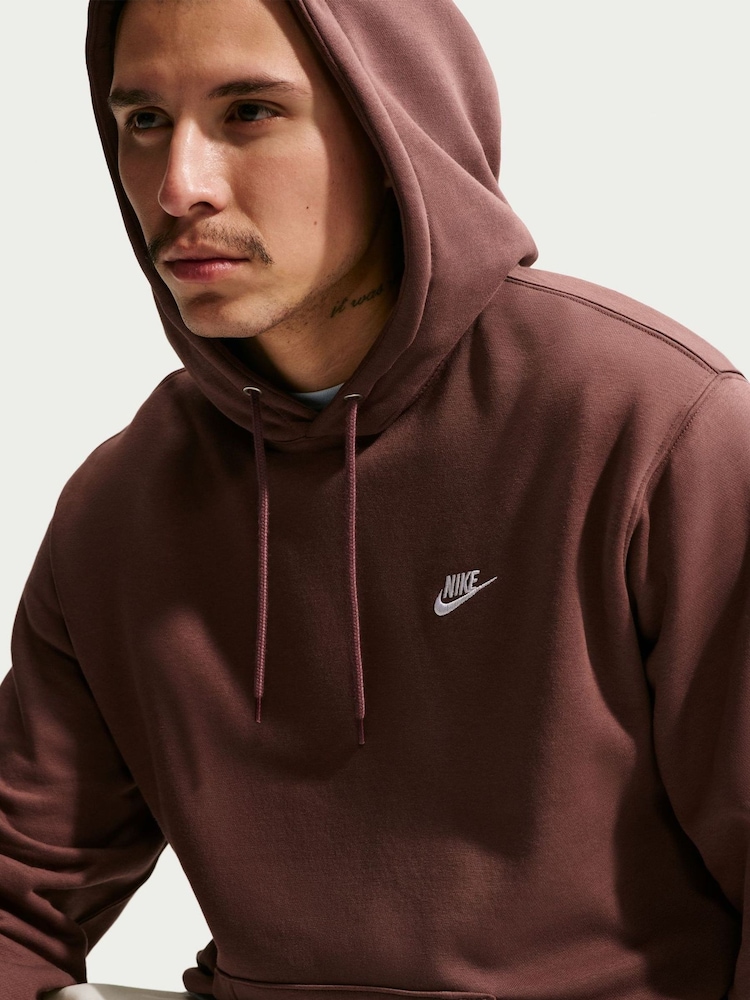 Tattoo Rjava - Pulover s kapuco Nike Club - Slika 5 iz 5