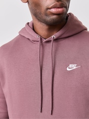 Nike Tattoo Brown Club Pull Over Hoodie - Image 8 of 8