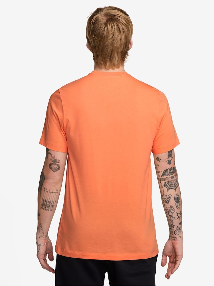 Nike Orange Frost Club T-Shirt - Image 2 of 3