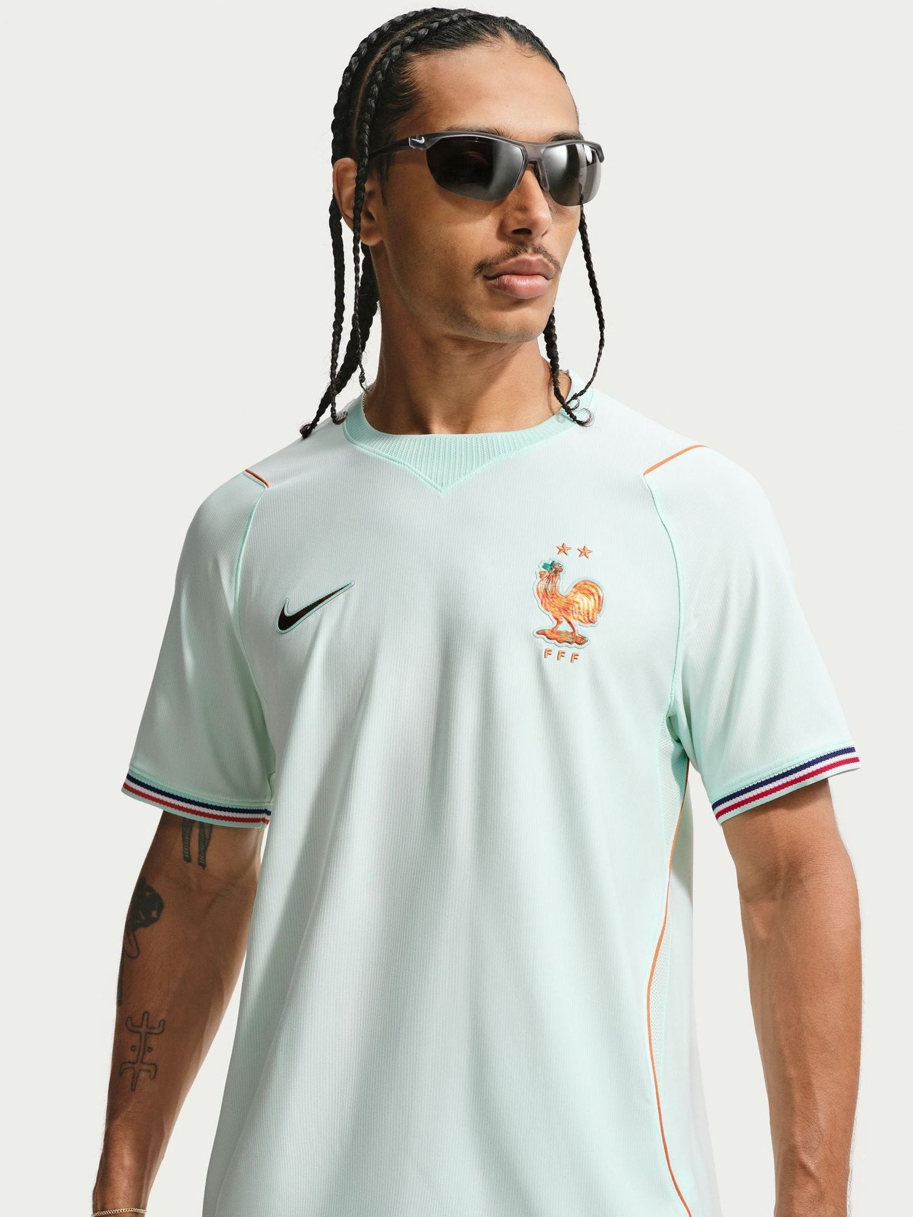 Buy Nike Green France 2026 Stadium Football Shirt from the Next UK