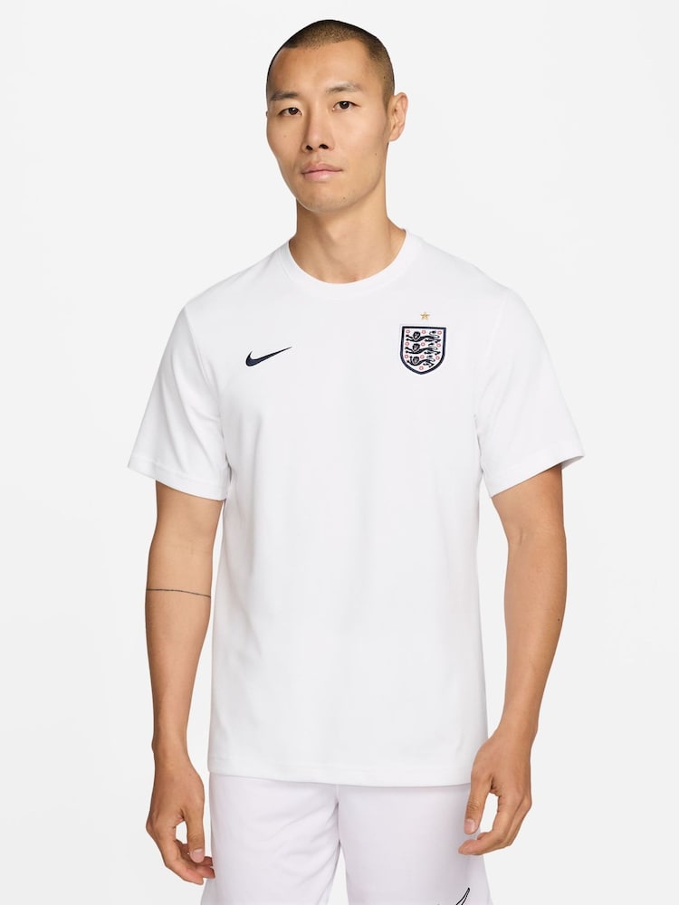 Nike White England Primary Statement T-Shirt - Image 1 of 3