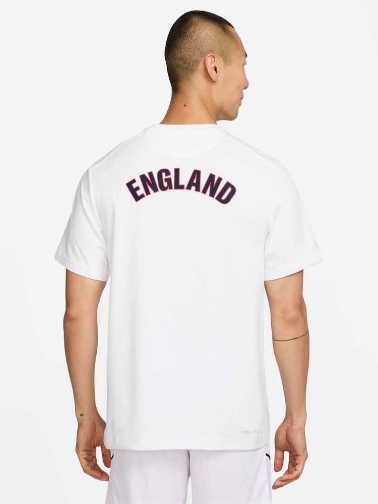 Nike White England Primary Statement T-Shirt - Image 2 of 3