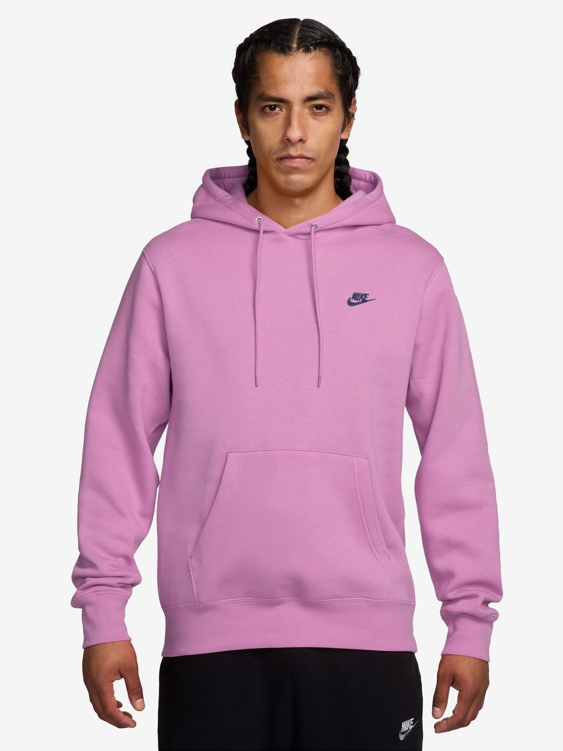 purple and pink nike hoodie