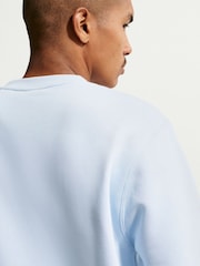 Nike Hydrogen Blue Club Crew Neck Sweatshirt - Image 4 of 5