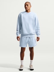 Nike Hydrogen Blue Club Crew Neck Sweatshirt - Image 6 of 6