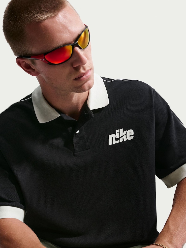 Zwart - Nike Sportswear Club Short Sleeve Polo Shirt - Afbeelding 5 van 5