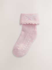 Baker by Ted Baker 3 Pack Baby Gripper Pink Socks - Image 2 of 7