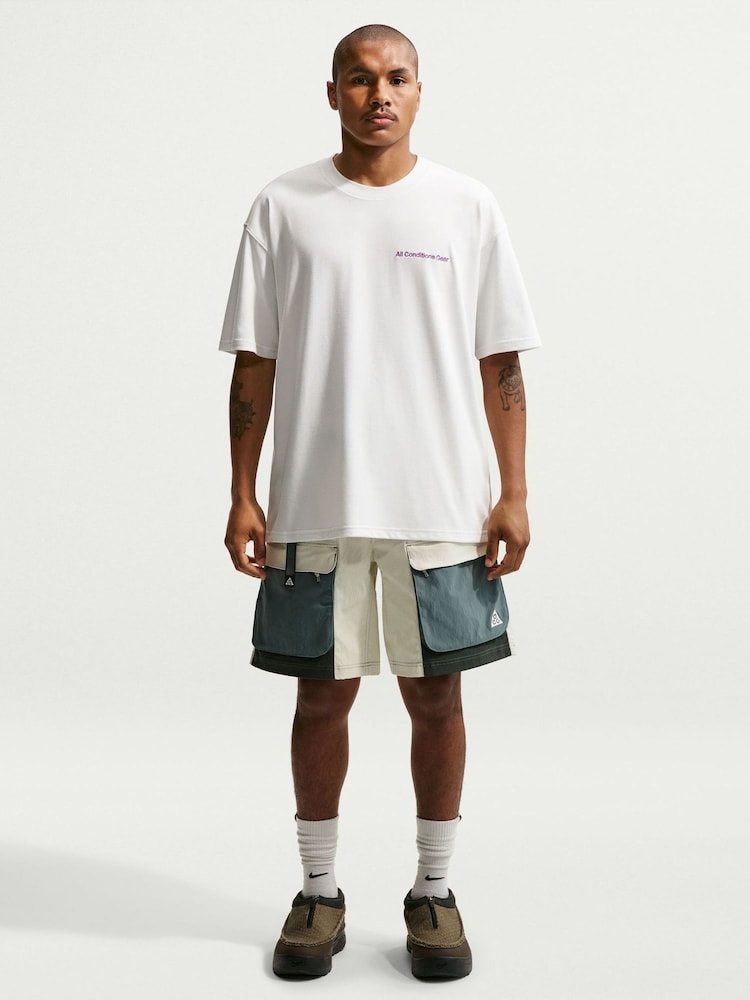 Nike Summit White Dri-FIT ACG Back Graphic T-Shirt - Image 1 of 5