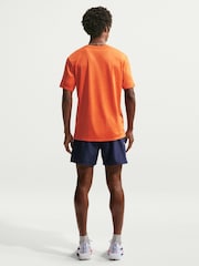 Nike Safety Orange Miler Dri-FIT UV Running T-Shirt - Image 2 of 5