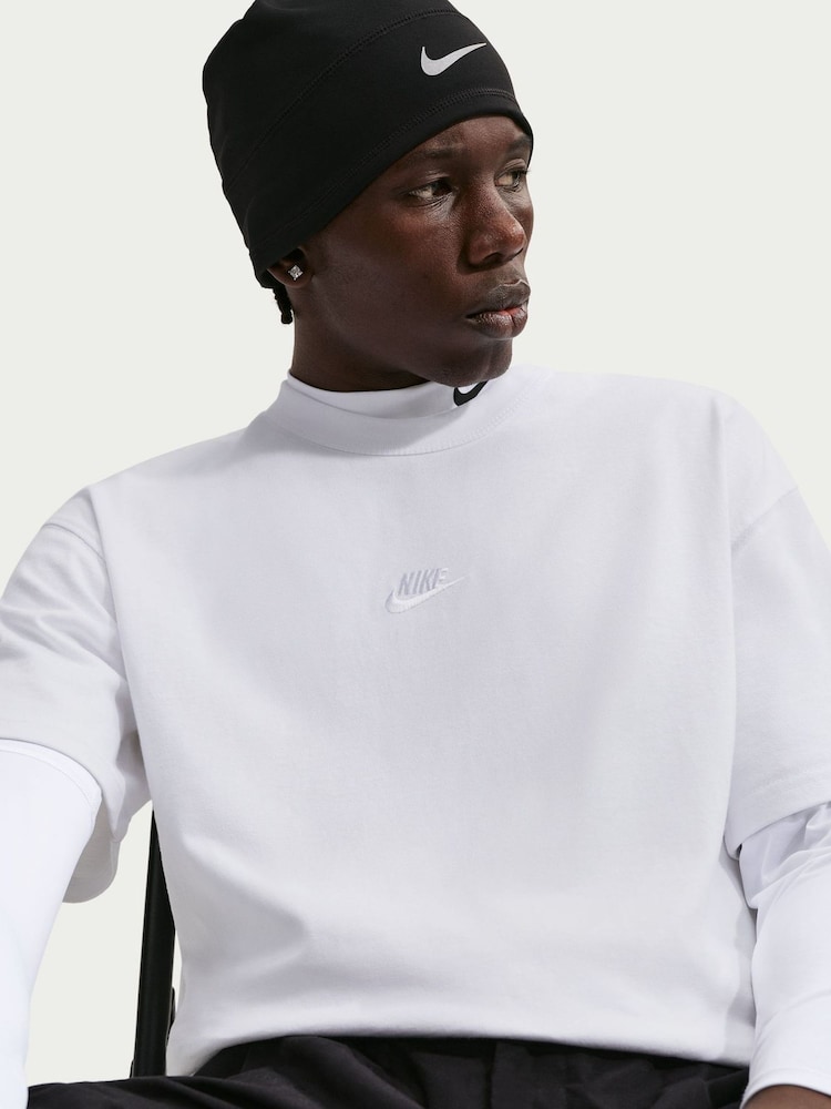 Nike White Sportswear Premium Essentials T-Shirt - Image 5 of 5 Nike White Sportswear Premium Essentials T-Shirt - Image 5 of 5