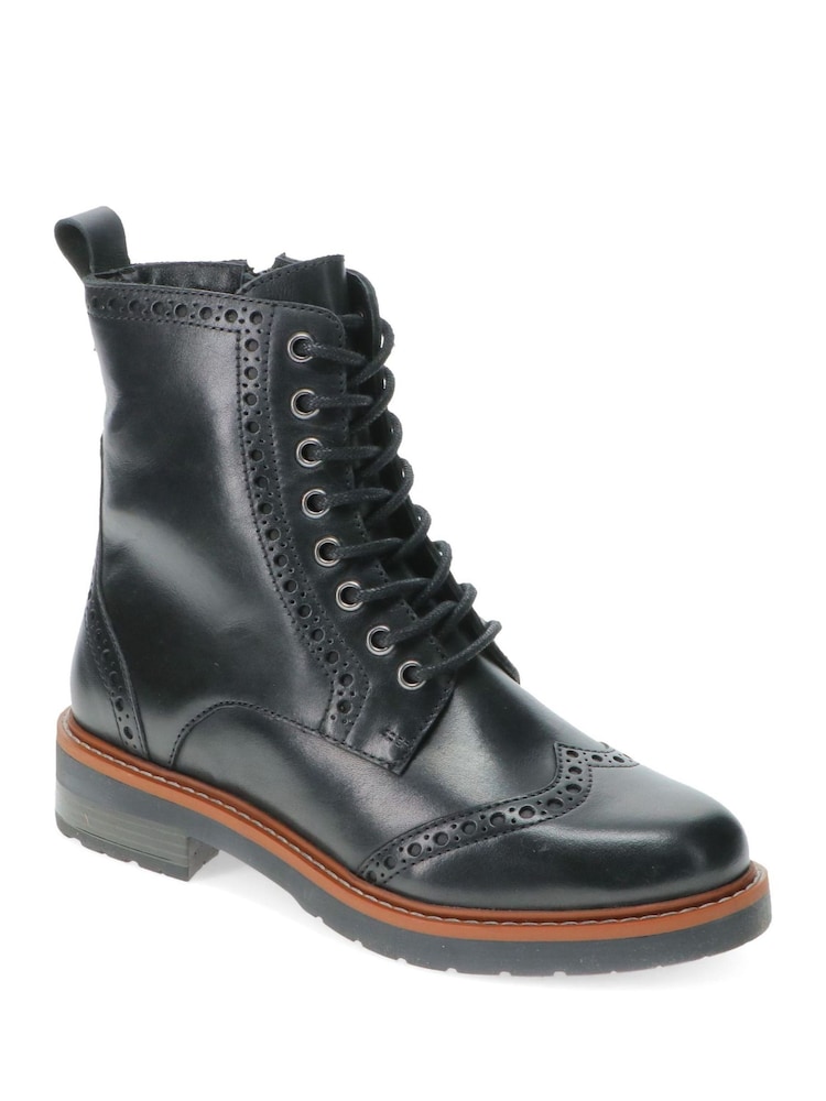 Jones Bootmaker Black Noho Brogue Boots - Image 2 of 5 Jones Bootmaker Black Noho Brogue Boots - Image 2 of 5