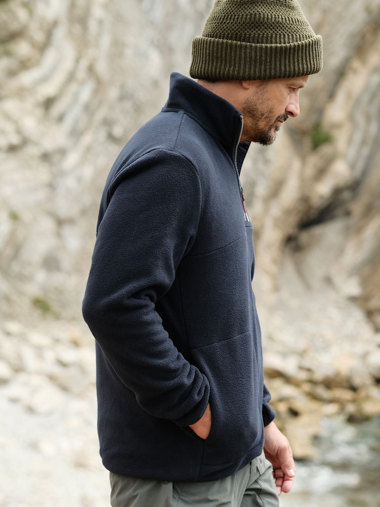 Sealskinz Buxton Mens Polar Fleece Half Zip - Image 2 of 6
