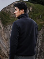 Sealskinz Blue Crownthorpe Mens Polar Fleece Half Zip - Imagem 2 de 6