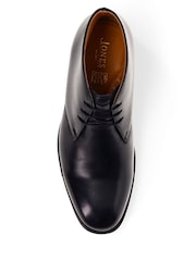 Jones Bootmaker Black Gordon Lace-Up Leather Boots - Image 4 of 5