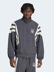 adidas Originals Black Santiago Track Jacket - Image 1 of 6