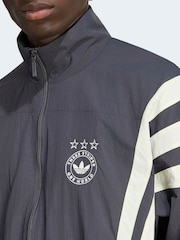 adidas Originals Black Santiago Track Jacket - Image 4 of 6