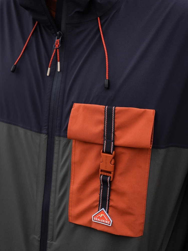 Sealskinz Burlingham Mens Waterproof Packable Jacket - Image 6 of 6