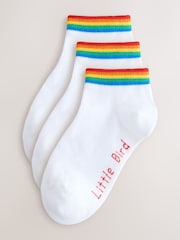 Little Bird by Jools Oliver Trainer Socks 3 Pack - Bild 1 von 6