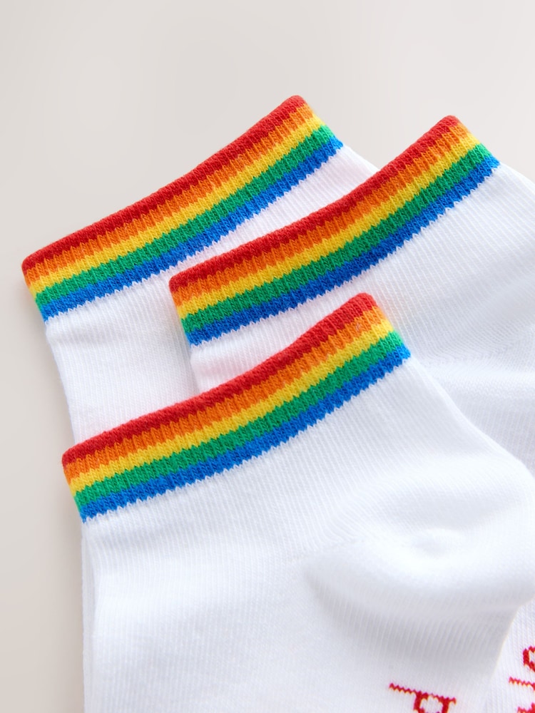 Little Bird by Jools Oliver Trainer Socks 3 Pack - Bild 6 von 6