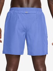 Nike Royal Pulse Blue Miler Dri-FIT 7 Inch 2-In-1 Running Shorts - Image 2 of 4