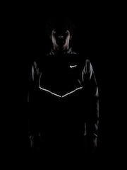 Nike Smoke Grey Miler UV Repel Running Jacket - Image 4 of 4