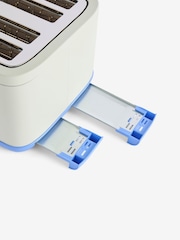 MADE.COM Green/ Blue Ilya 4 Slice Toaster - Image 4 of 4