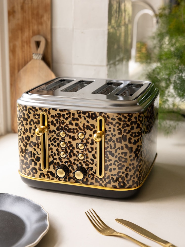 Rockett St George Animal Retro Leopard Toaster - Image 2 of 8 Rockett St George Animal Retro Leopard Toaster - Image 2 of 8