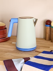MADE.COM Green/Blue Kip Kettle - Image 1 of 4