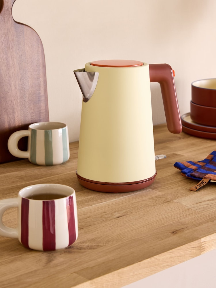 MADE.COM Cream Kip Kettle - Image 1 of 4 MADE.COM Cream Kip Kettle - Image 1 of 4