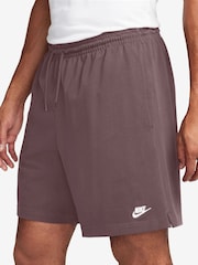 Nike Tattoo Brown Club Knit Shorts - Image 3 of 4