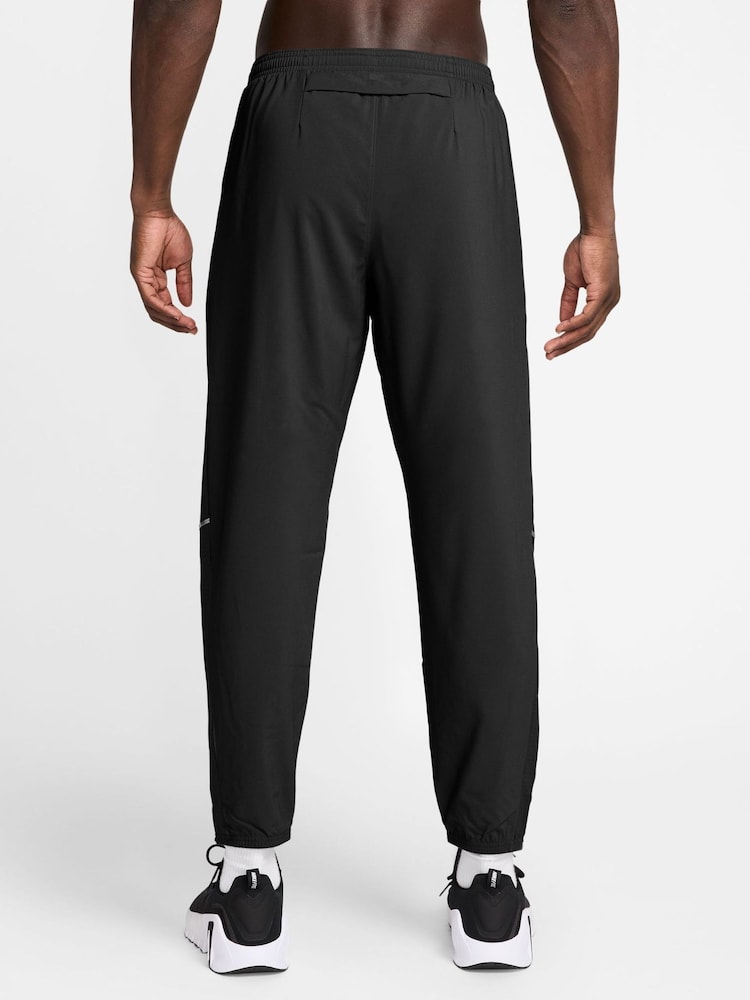 Nike Black Miler Dri-FIT Running Joggers - Image 2 of 3 Nike Black Miler Dri-FIT Running Joggers - Image 2 of 3
