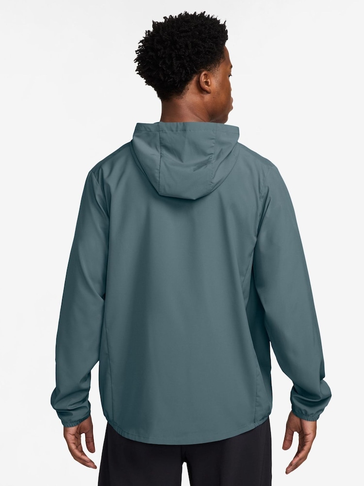 Nike Mineral Slate Dri-FIT Form Hooded Training Jacket - Image 2 of 3