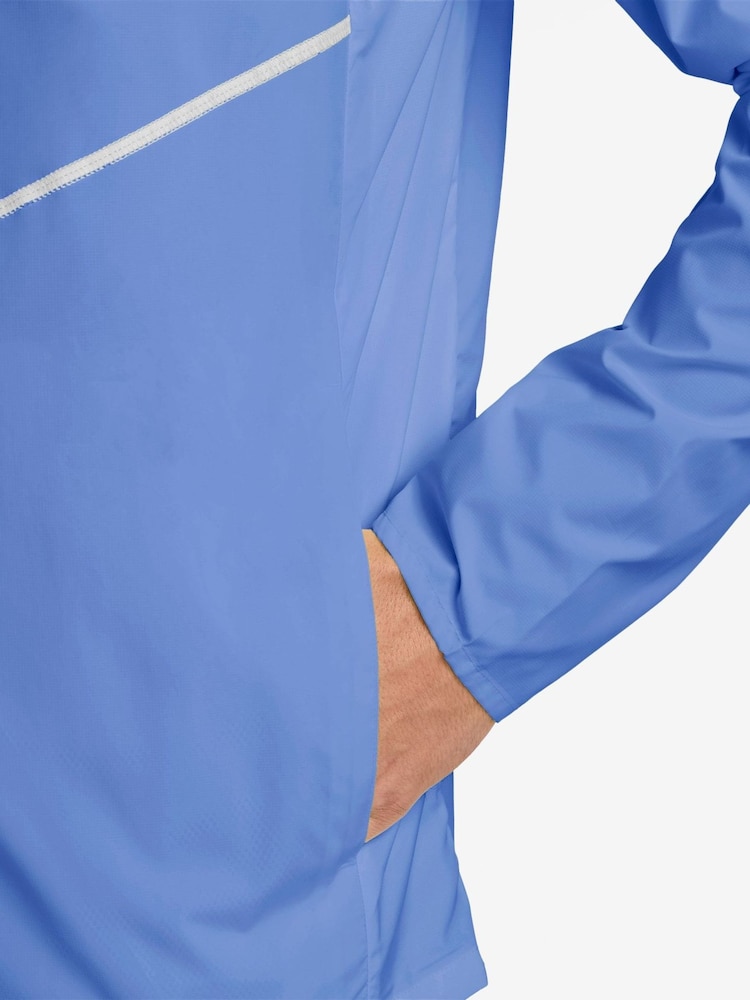 Nike Royal Pulse Blue Miler UV Repel Running Jacket - Image 4 of 4 Nike Royal Pulse Blue Miler UV Repel Running Jacket - Image 4 of 4