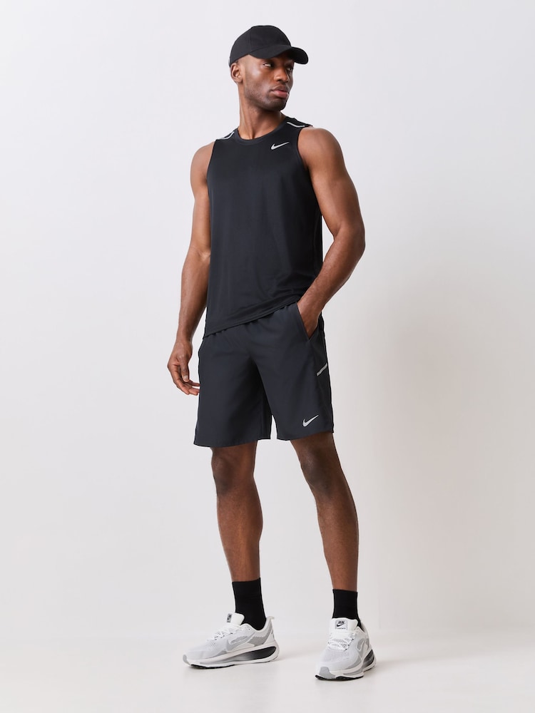 Nike Black Miler Dri-FIT 5 inch Brief-Lined Running Shorts - Image 2 of 5