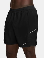 Nike Black Miler Dri-FIT 7 Inch Unlined Running Shorts - Image 3 of 4