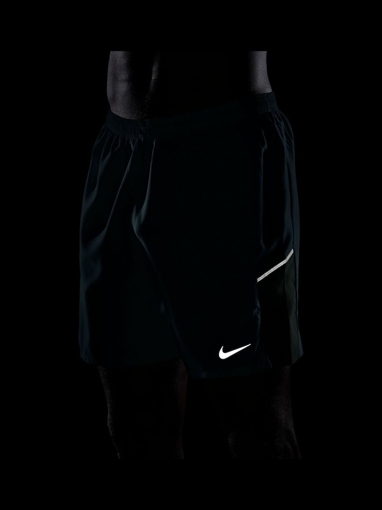Nike Mineral Slate Miler Dri-FIT 7 Inch Unlined Running Shorts - Image 5 of 5