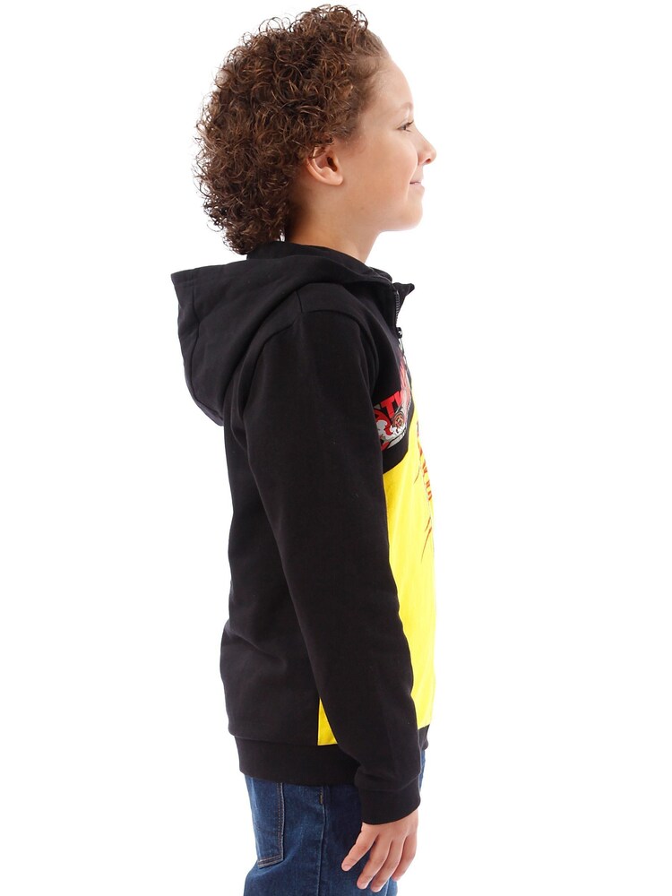 Character Black Hot Wheels Zip Hoodie Too Fast To Stop - Image 11 of 11 Character Black Hot Wheels Zip Hoodie Too Fast To Stop - Image 11 of 11