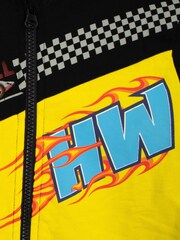 Character Black Hot Wheels Zip Hoodie Too Fast To Stop - Image 3 of 11