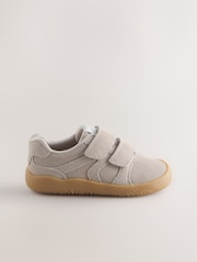 Neutral - Barefoot Leather Touch Fastening Trainers - Imaginea 3 din 6