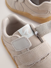 Neutral - Barefoot Leather Touch Fastening Trainers - Imaginea 4 din 6