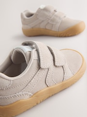 Neutral - Barefoot Leather Touch Fastening Trainers - Imaginea 5 din 6