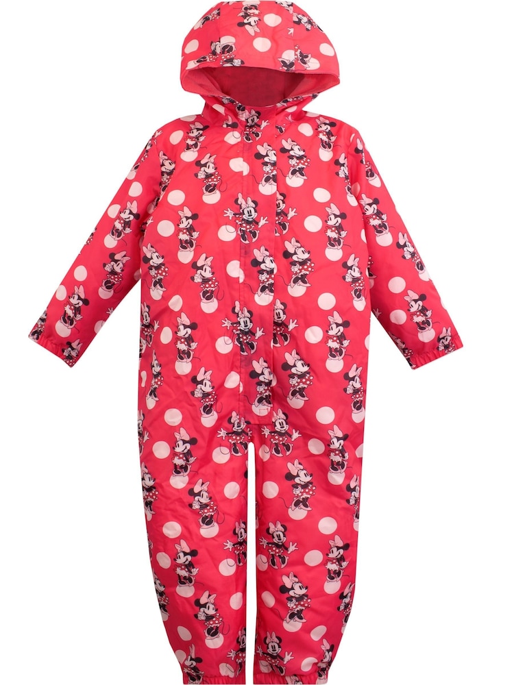 Character Pink Disney Minnie Mouse Polka Dot Puddle Suit - Image 2 of 5 Character Pink Disney Minnie Mouse Polka Dot Puddle Suit - Image 2 of 5