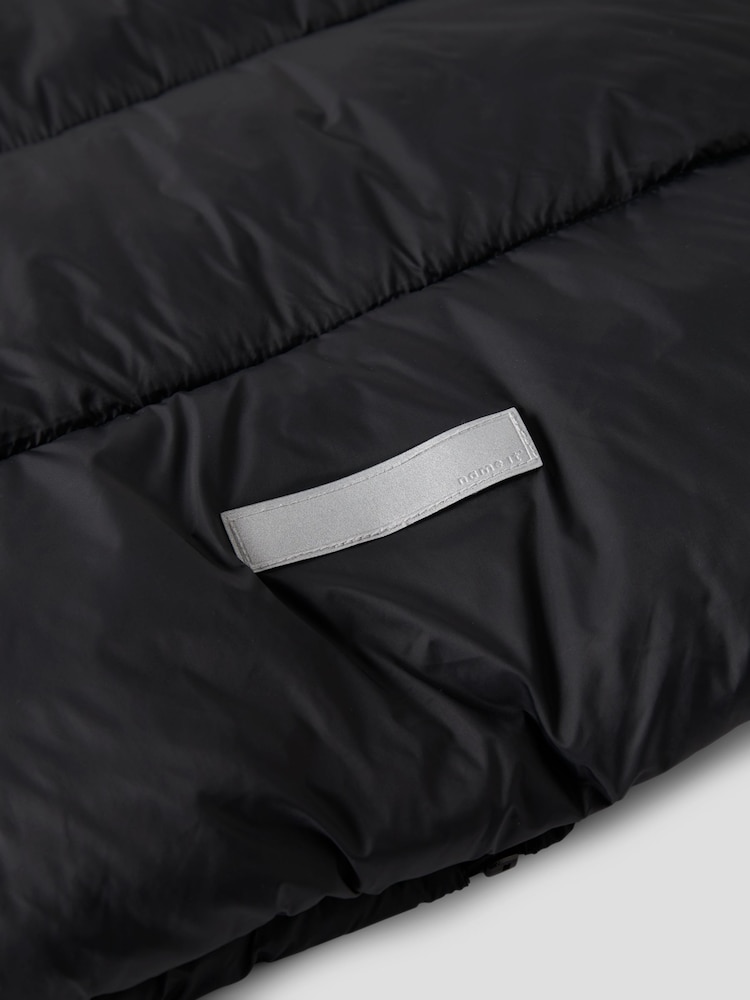 Name It Black Padded Gilet - Image 5 of 5