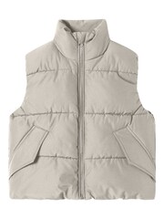 Name It Grey Padded Gilet - Image 1 of 1