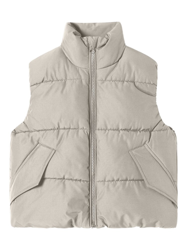 Name It Grey Padded Gilet - Image 1 of 1