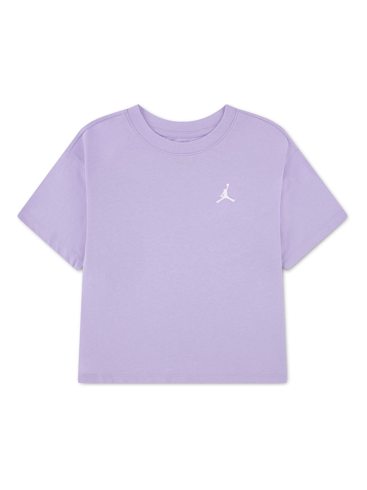 Jordan Purple JDG Pink Brooklyn Essentials T-Shirt - Image 1 of 3