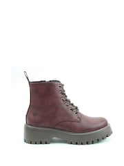 Heavenly Feet Burgundy Red Europa Ankle Boots - Image 2 of 6