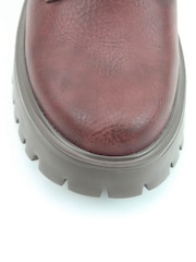 Heavenly Feet Burgundy Red Europa Ankle Boots - Image 5 of 6