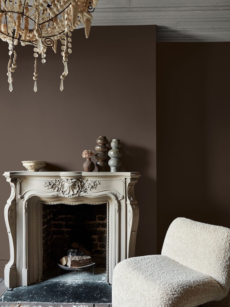 Abigail Ahern Dewdrop Moss 1 Litre Interior Eggshell Paint - Image 1 of 7